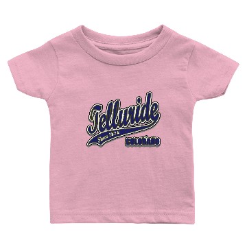 Discover Telluride Grunge Baseball Jersey Baby T-shirts