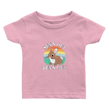 Discover Funny Sun's Out Bun's Out Easter Bunny Rabbit Love Baby T-shirts