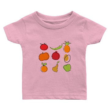 Discover Creative Food Baby T-shirts