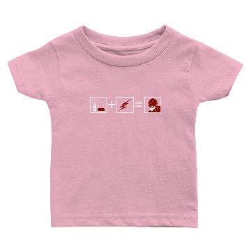 Discover The Flash | Flash Equation Baby T-shirts