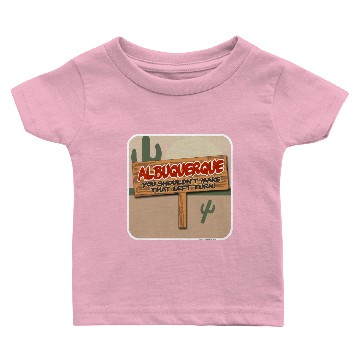Discover Albuquerque Left Baby T-shirts