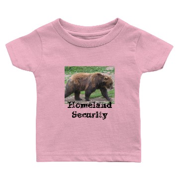 Discover Alaska's Homeland Security Baby T-shirts
