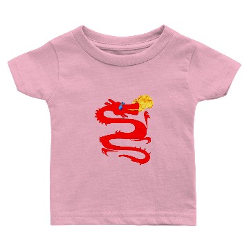 Discover Fire Breathing Red Dragon , Fantasy, ZKOAG Baby T-shirts