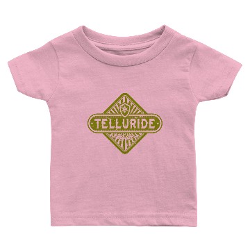 Discover Telluride Avocado Diamond Baby T-shirts