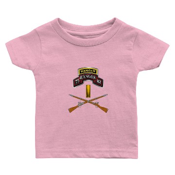 Discover 75th Ranger Regiment "Second Lieutenant" Baby T-shirts