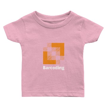 Discover Barcoding Navy-Blue Zip Up Baby T-shirts
