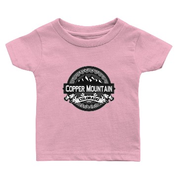 Discover Copper Mountain Logo For Dark s Baby T-shirts