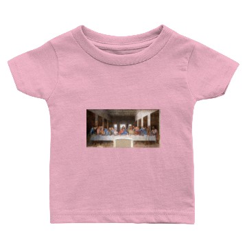Discover Leonardo da Vinci's The Last Supper (1495-1498) fa Baby T-shirts