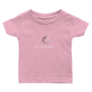 Discover I'm Thinking Funny Loading Icon Computer T Baby T-shirts