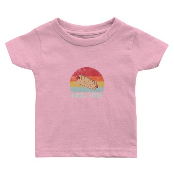 Discover Retro Bagel Dogs Gift Baby T-shirts