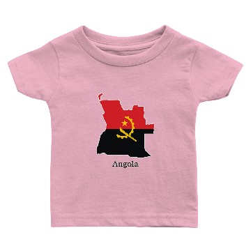 Discover Flags and countries Angola Plus Size Baby T-shirts