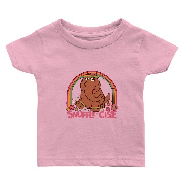 Discover Snuffleupagus | Snuffle-Cise Baby T-shirts