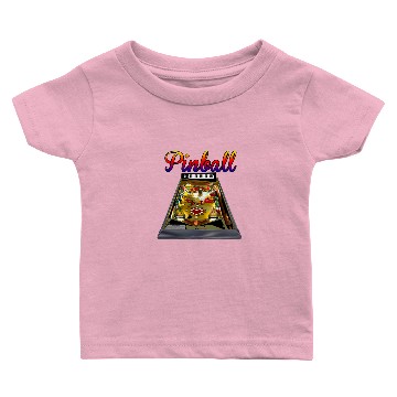 Discover Retro Pinball Machine Design T Baby T-shirts
