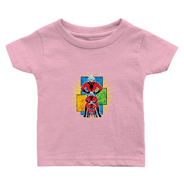 Discover Ant-Man Shrinking Comic Panel Graphic Baby T-shirts