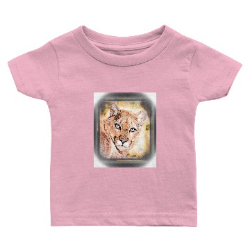 Discover Big Cat Models: Cougars 01-02 Baby T-shirts