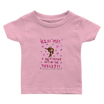 Discover Midge "KISS ME" Mens Ringer Baby T-shirts