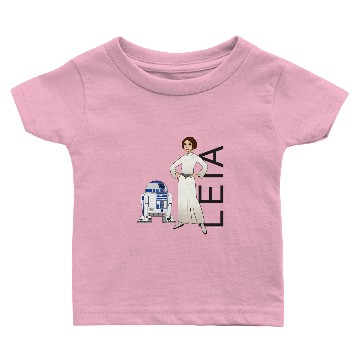Discover Leia & R2-D2 Baby T-shirts