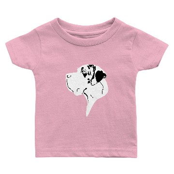 Discover Great Dane Big Head merle Baby T-shirts