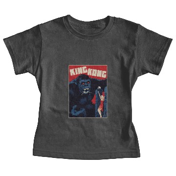 Discover King Kong Red Baby Tees