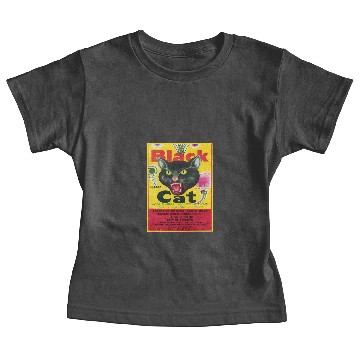 Discover Black Cat Firecrackers Baby Tees