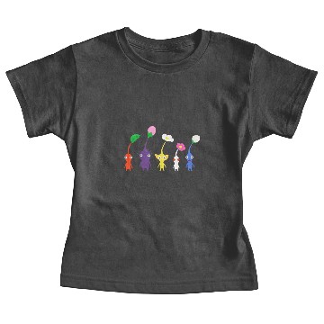 Discover cute pikmin pattern blue Baby Tees