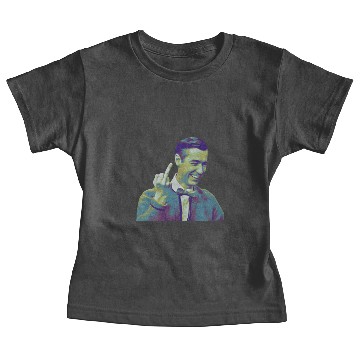 Discover Mr Rogers Middle Finger Baby Tees | Re-designed