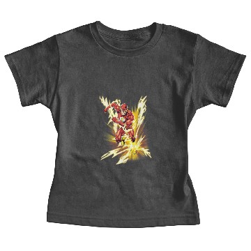 Discover DC Comics The Flash Lightning Speed Baby Tees Baby Tees