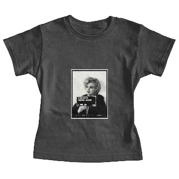 Discover Marilyn Monroe Mugshot Baby Tees