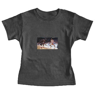 Discover Allen Iverson crossing over Michael Jordan graphic Baby Tees