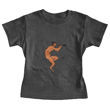 Discover Greek God Pan playing a flute Baby Tees