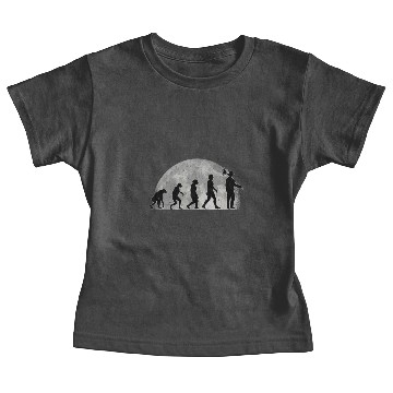 Discover Chimney Sweep Evolution Moon Fireplace Baby Tees