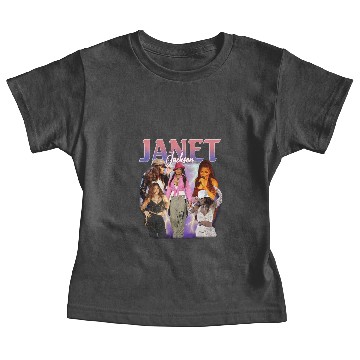 Discover Retro Janet Jackson Baby Tees