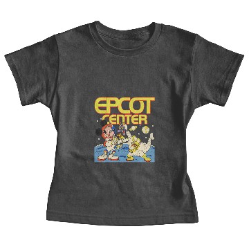 Discover Disney Epcot Mickey Mouse & Figment Astronaut 1982 Retro Baby Tees