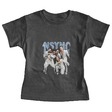 Discover NSYNC Silver Suit Boy Band Baby Tees