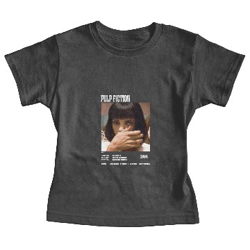 Discover Pulp Fiction Baby Tees Movie Poster Tees