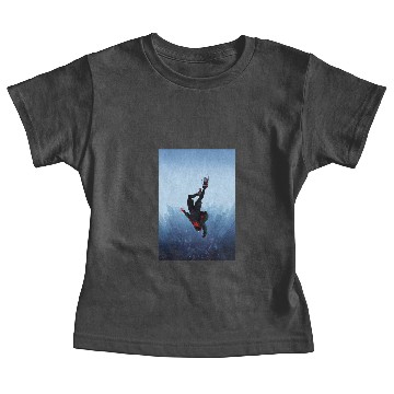 Discover Miles Morales jump Baby Tees