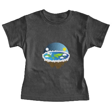 Discover Flat Earth Baby Tees