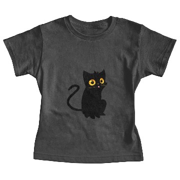 Discover Cute, black cat Baby Tees