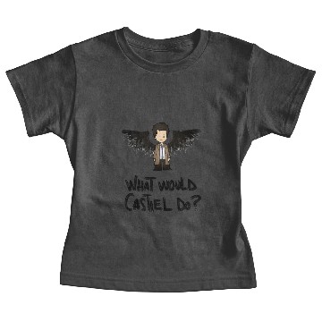 Discover What would Castiel do? (black version) - Supernatural - Baby Tees