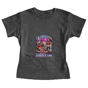Discover Claressa GWOAT Shields Oversized Snow Wash Baby Tees