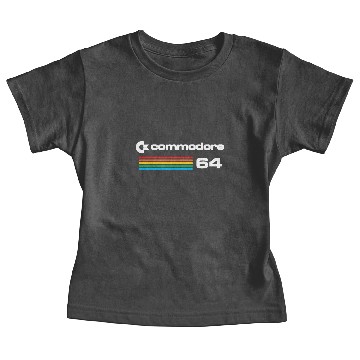 Discover Commodore 64 Retro Computer Baby Tees