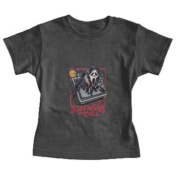 Discover Scream Ghostface Baby Tees, Scary Movies And Chill