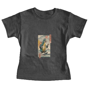 Discover Alien Kaiju Ukiyo-e - Gigan - Baby Tees