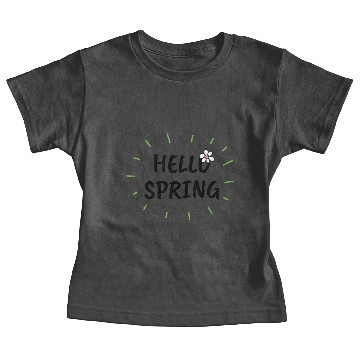 Discover Hello Spring Baby Tees