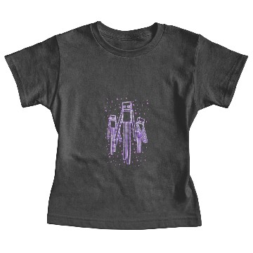 Discover Minecraft Boys Enderman Glow in The Dark Baby Tees