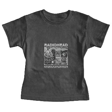Discover Radiohead Vintage Baby Tees