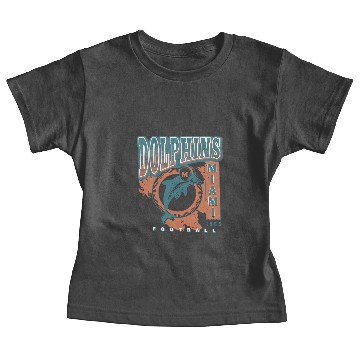 Discover Vintage Miami Dolphin Football Baby Tees
