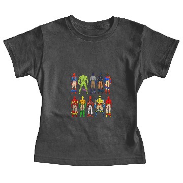 Discover Superhero Butts Baby Tees