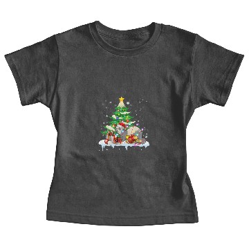 Discover Ferret Gift Lighting xmass Tree Ferret Christmas Tree Baby Tees