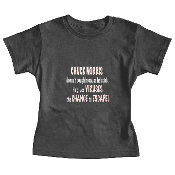 Discover Chuck Norris: Viruses Escape - White Baby Tees